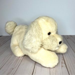 24K Polar Puff Puppy Dog Hand Puppet Plush
